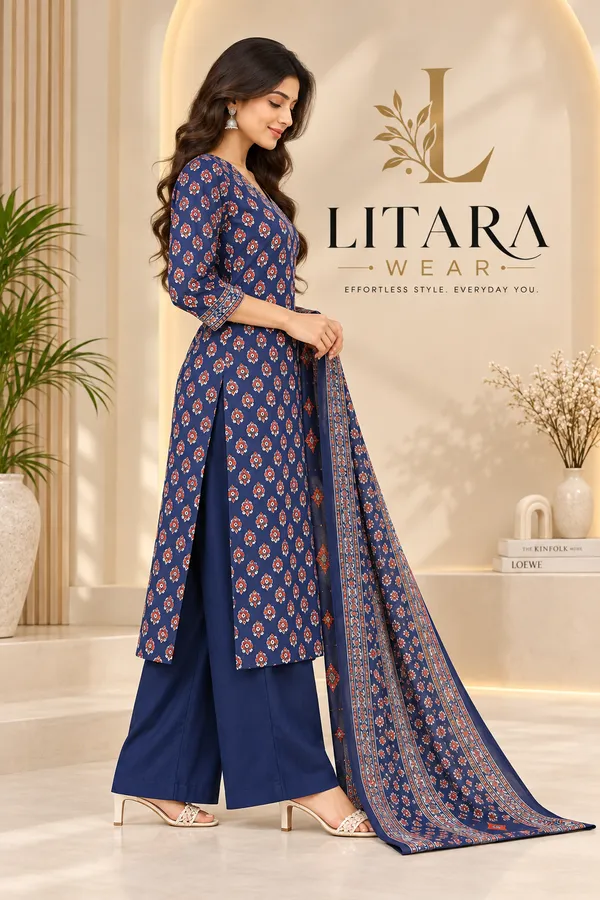 Royal_Meher_Printed_Reyon__Kurta_Set_(blue)