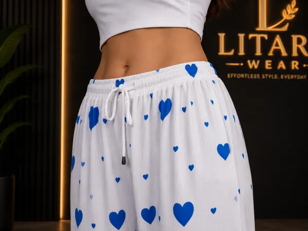 Lovey_Feel_Cotton_Palazzos_With_Blue_Heart_Print_For_Women