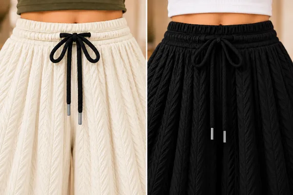 Black_&_offWhite_Khajoori_knitting_lycra_Sarina_Pleated_Trouser_For_Women_(Pack_Of_2)