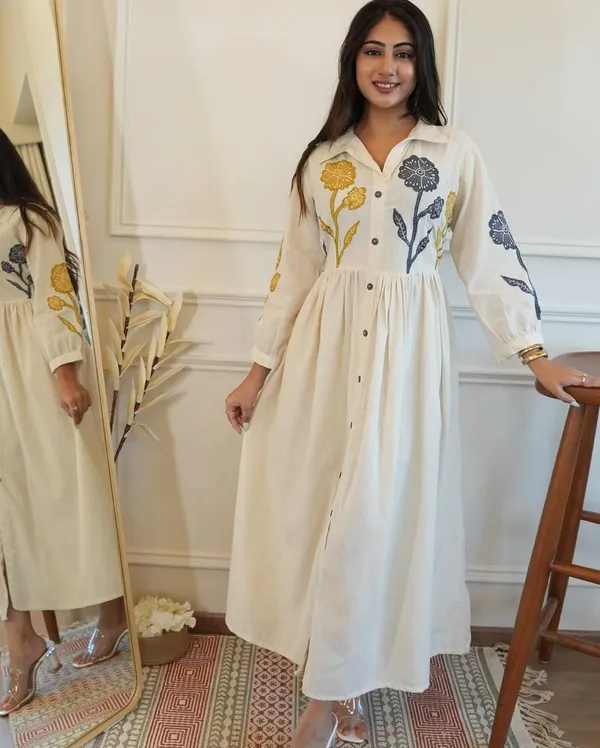 Cream_Cotton_Maxi_Dress_For_Women