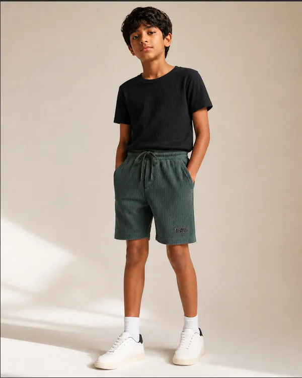 New_Green_Corduroy_Shorts