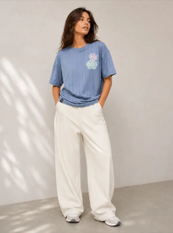 Soft_Blue_Drop_Shoulder_T-Shirt_With_Petal_Bloom_Embroidery
