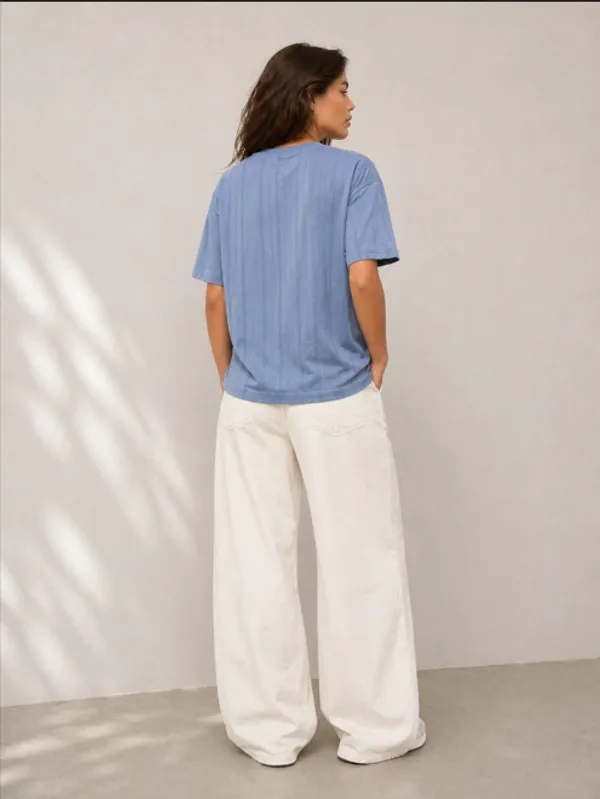 Soft_Blue_Drop_Shoulder_T-Shirt_With_Petal_Bloom_Embroidery