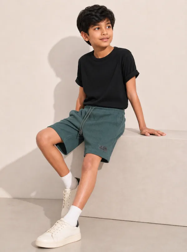 New_Green_Corduroy_Shorts