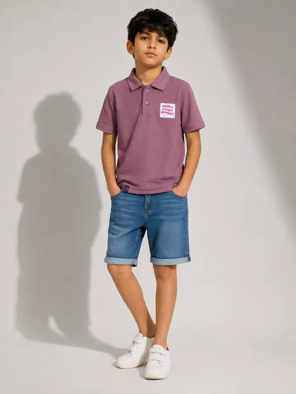 Lavender_Cotton_Rich_New_Corduroy_Knit_T-Shirt_For_Boys