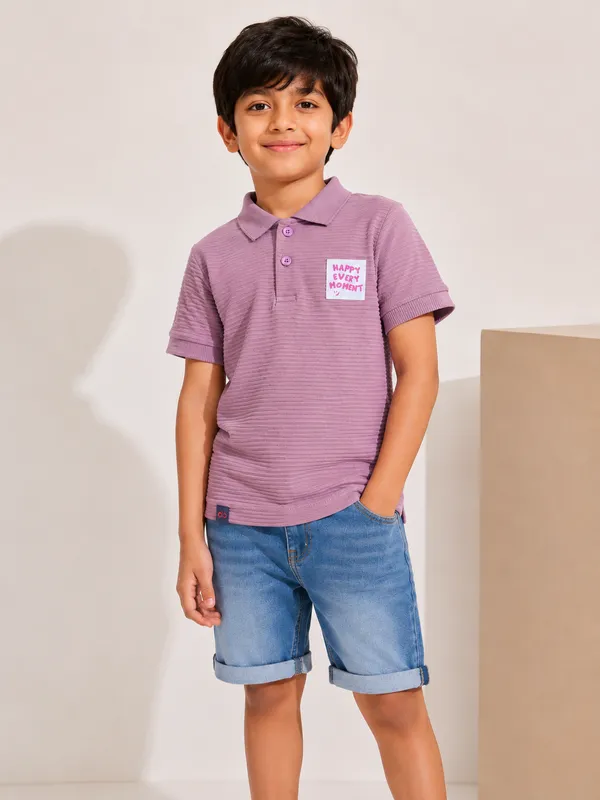 Lavender_Cotton_Rich_New_Corduroy_Knit_T-Shirt_For_Boys