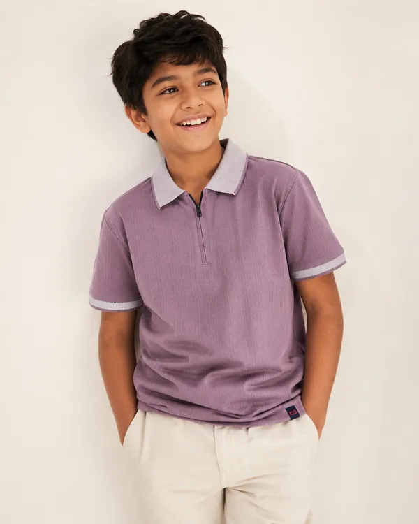 TEENZ_ZIPPER_COLLAR_TSHIRT