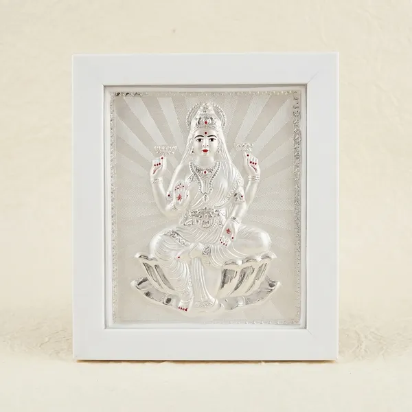 Silver_Plated_Goddess_Lakshmi_Religious_Frame