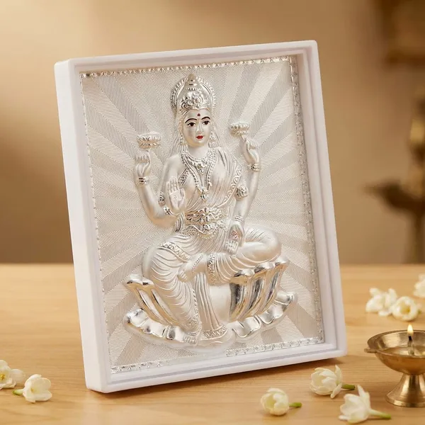 Silver_Plated_Goddess_Lakshmi_Religious_Frame