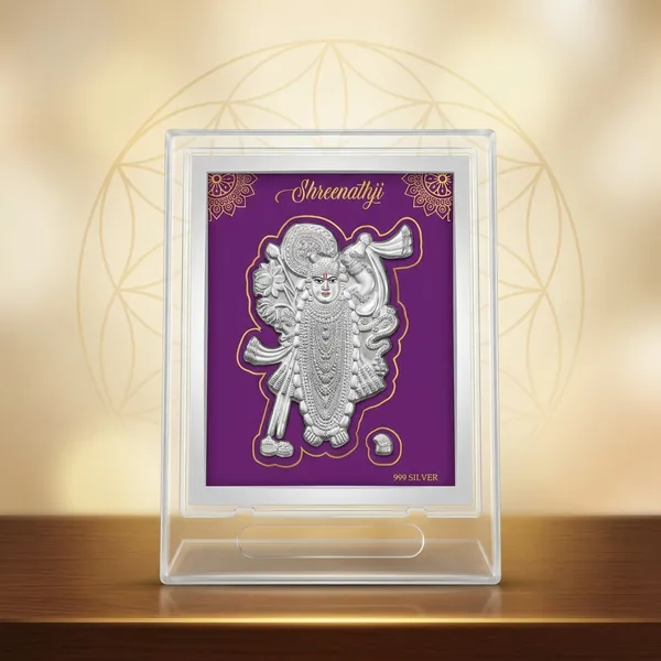 Shrinathji_Silver_Foil_Frame_-_999_Silver_Spiritual_Decor