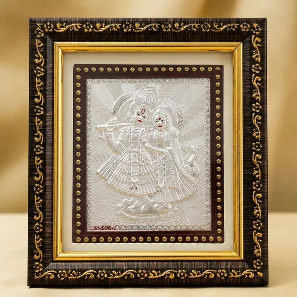 Radha_Krishna_Silver_Embossed_Wall_Frame_With_Decorative_Golden_Border