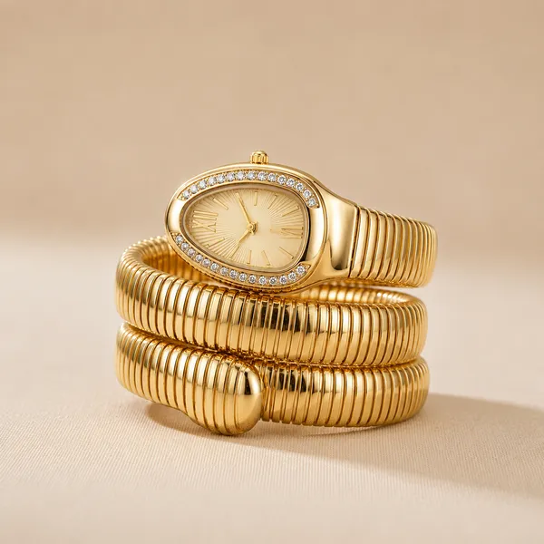 Gold_Tone_Coil_Bracelet_Watch_With_Crystal_Embellishments