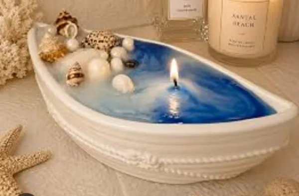 Resin_Coastal_Blue_Oval_Candle_Bowl