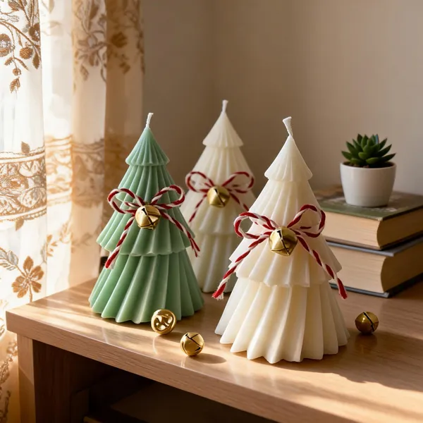 Wax_Festive_Christmas_Tree_Sculptured_Decorative_Candle