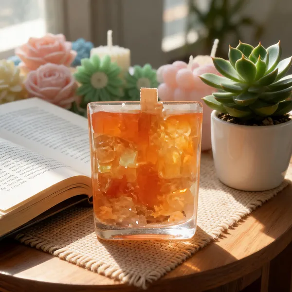 Glass_Vanilla_Scented_Embedded_Wax_Decorative_Candle