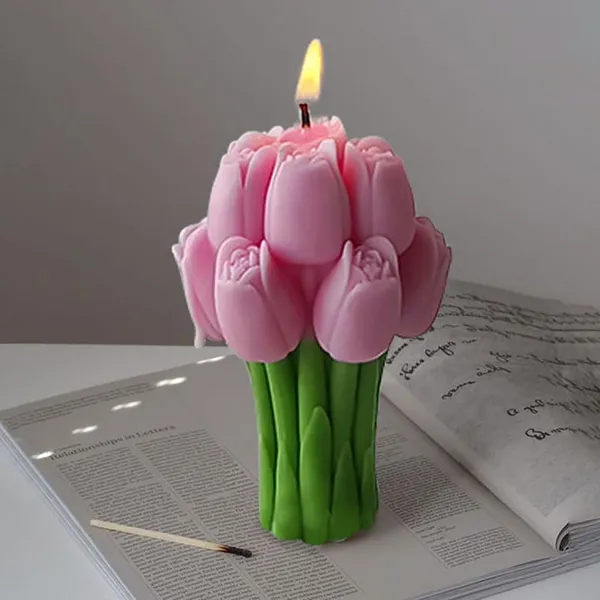 Wax_Floral_Sculpted_Lotus_Flower_Candle