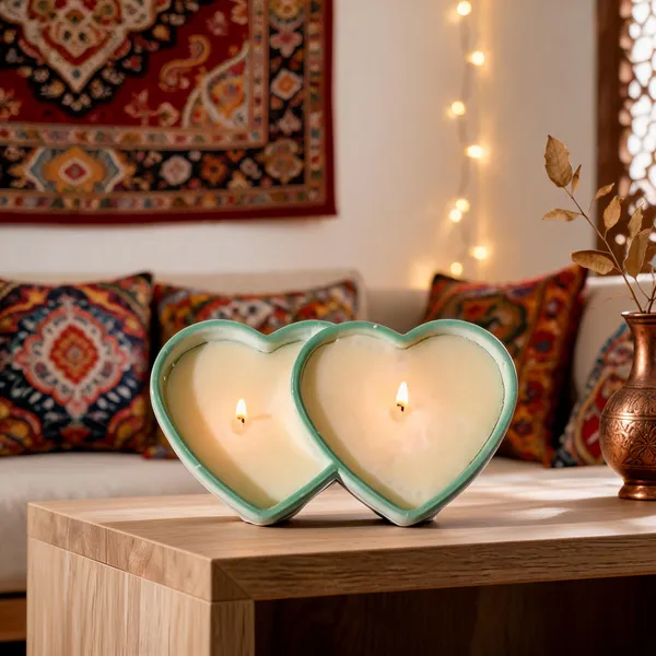 Wax_Romantic_Twin_Heart_Shaped_Candle_Set