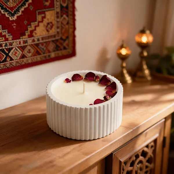 Ceramic_Floral_Rose_Petal_Decorative_Candle