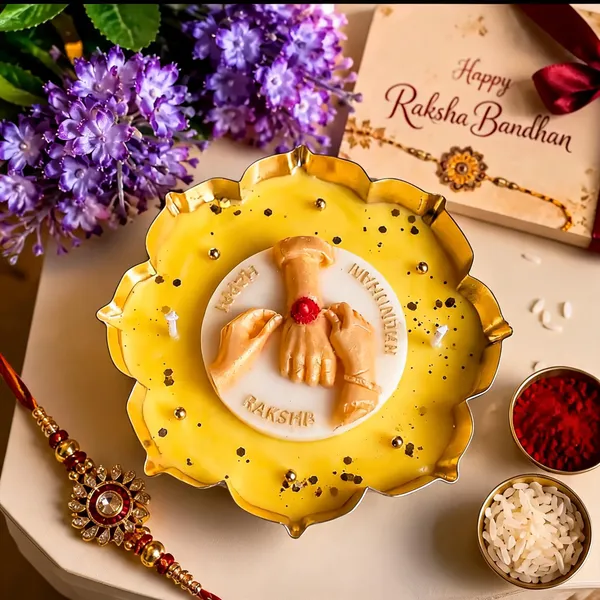 Metal_Festive_Floral_Design_Raksha_Bandhan_Pooja_Thali