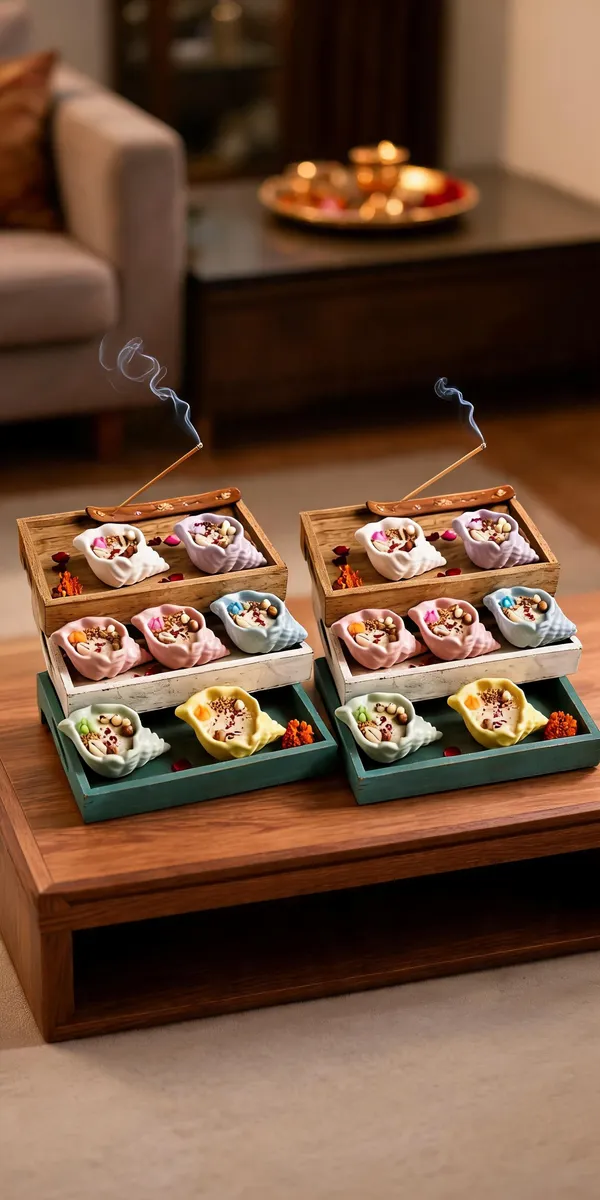 Wooden_Festive_Lotus_Multi-Tier_Diya_Stand_-_Pack_of_2