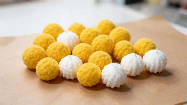 White_And_Yellow_Modak_And_Laddu_Candles