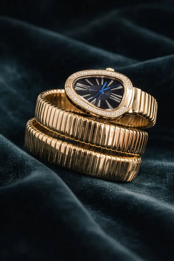 Black_Gold_Metal_Wrist_Watch_For_Women