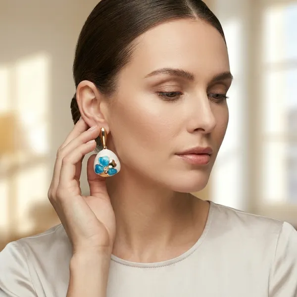 Blue_Zinc_Earrings_For_Women
