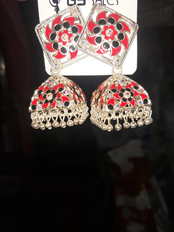 Red_Zinc_Jumkha_Earrings_For_Women