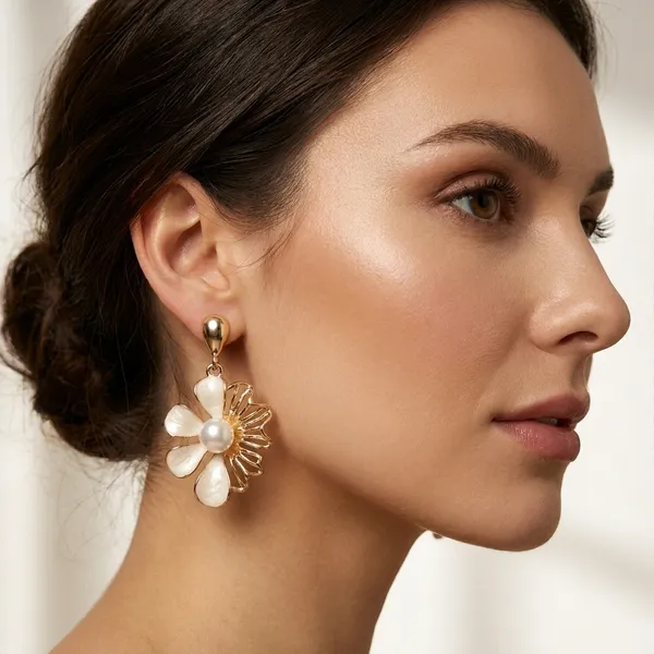 White_Zinc_Drop_Earrings_For_Women