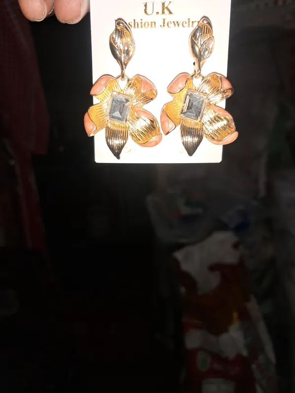 Orange_Zinc_Jumkha_Earrings_For_Women