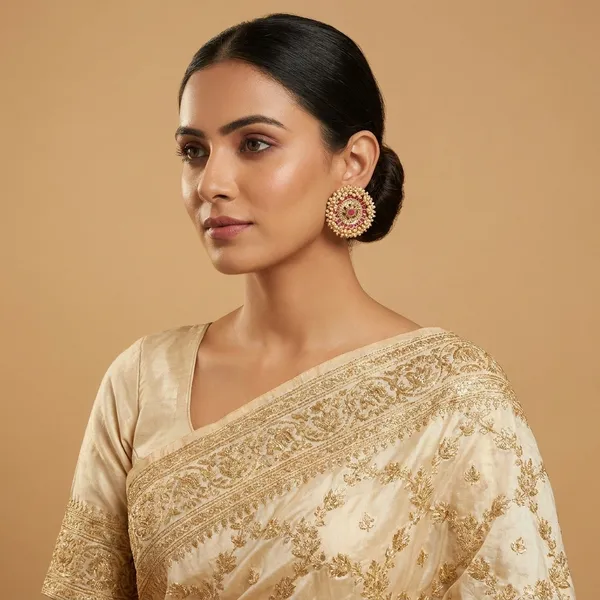 Gold_Zinc_Earrings_For_Women
