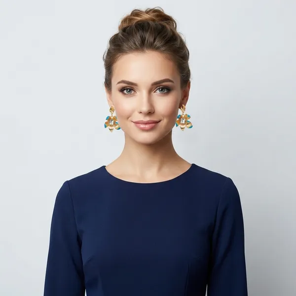 Blue_Zinc_Earrings_For_Women