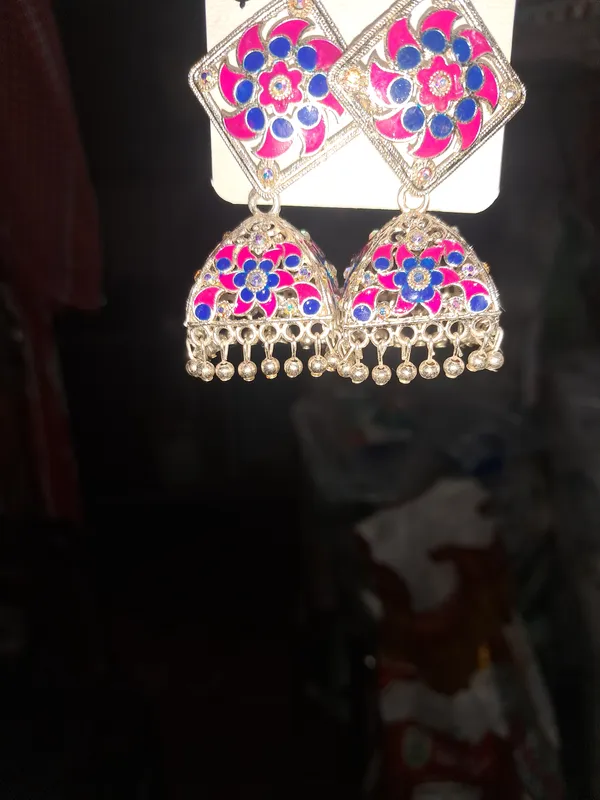 Pink_Zinc_Jumkha_Earrings_For_Women