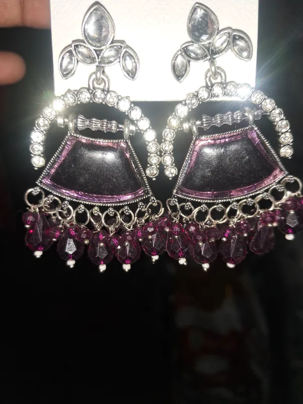 Purple_Zinc_Chandbali_Earrings_For_Women