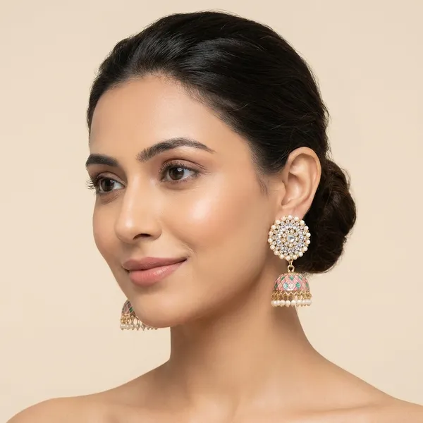 Gold_Zinc_Jumkha_Earrings_For_Women