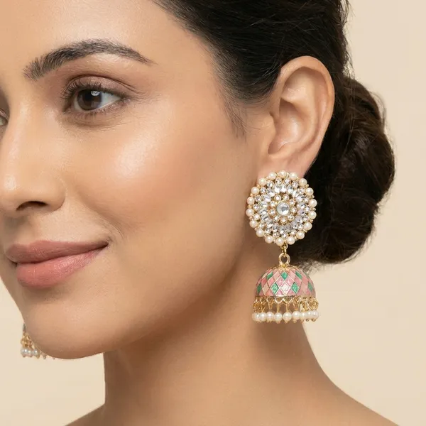 Gold_Zinc_Jumkha_Earrings_For_Women