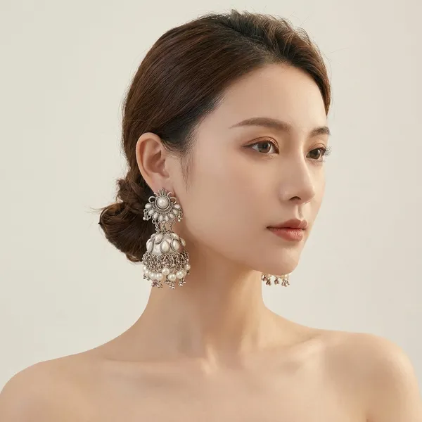 Silver_Zinc_Jumkha_Earrings_For_Women