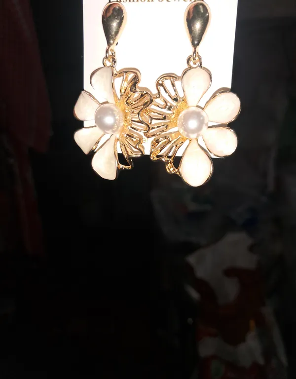 White_Zinc_Drop_Earrings_For_Women