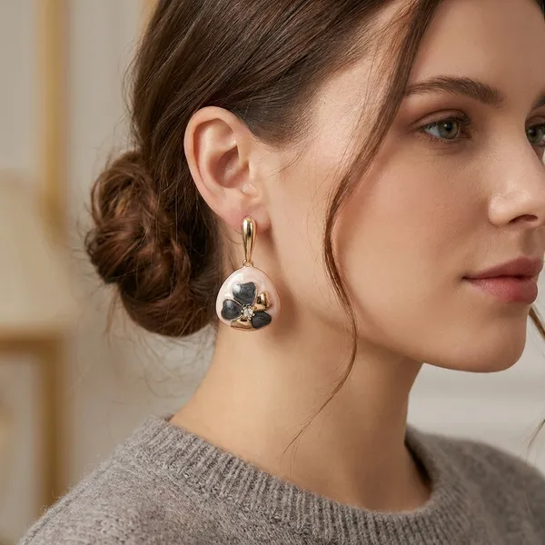 Black_Zinc_Drop_Earrings_For_Women