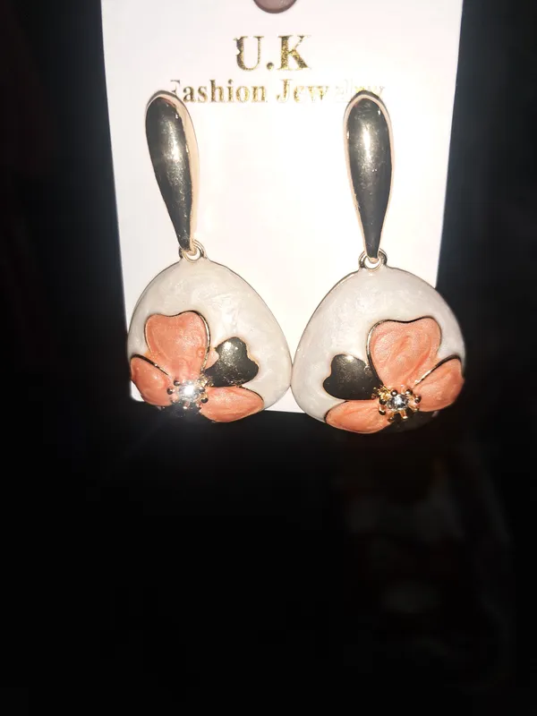 Orange_Zinc_Earrings_For_Women