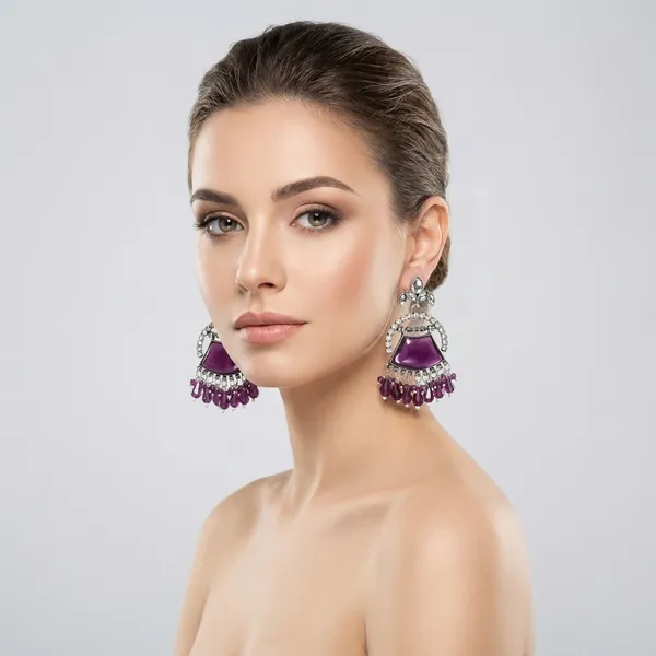 Purple_Zinc_Chandbali_Earrings_For_Women