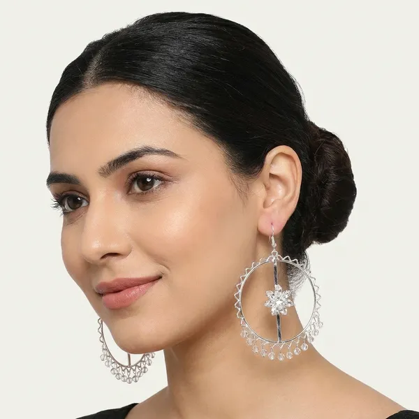 Silver_Zinc_Jumkha_Earrings_For_Women
