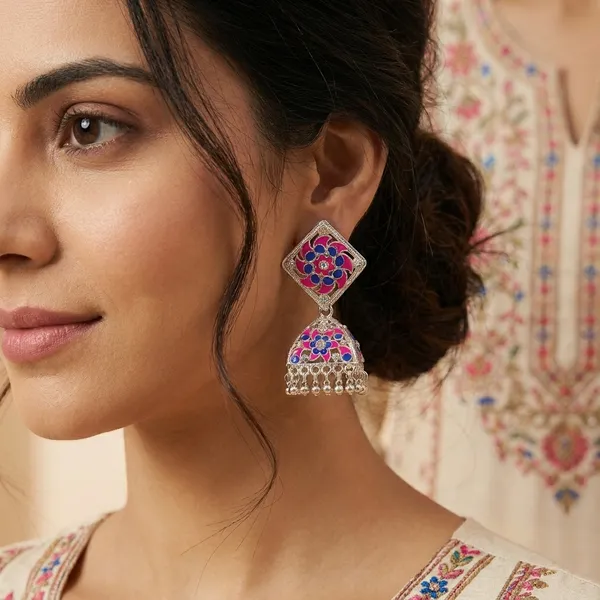 Pink_Zinc_Jumkha_Earrings_For_Women