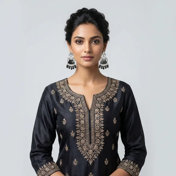 Black_Zinc_Jumkha_Earrings_For_Women