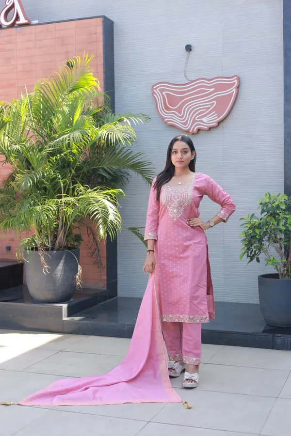 Pink_Embroidered_Chanderi_Cotton_Salwar_Suit_Set_with_Dupatta