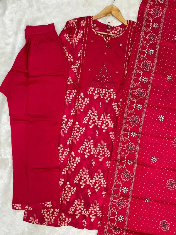Red_Embroidered_Unstitched_Suit_Set_with_Dupatta