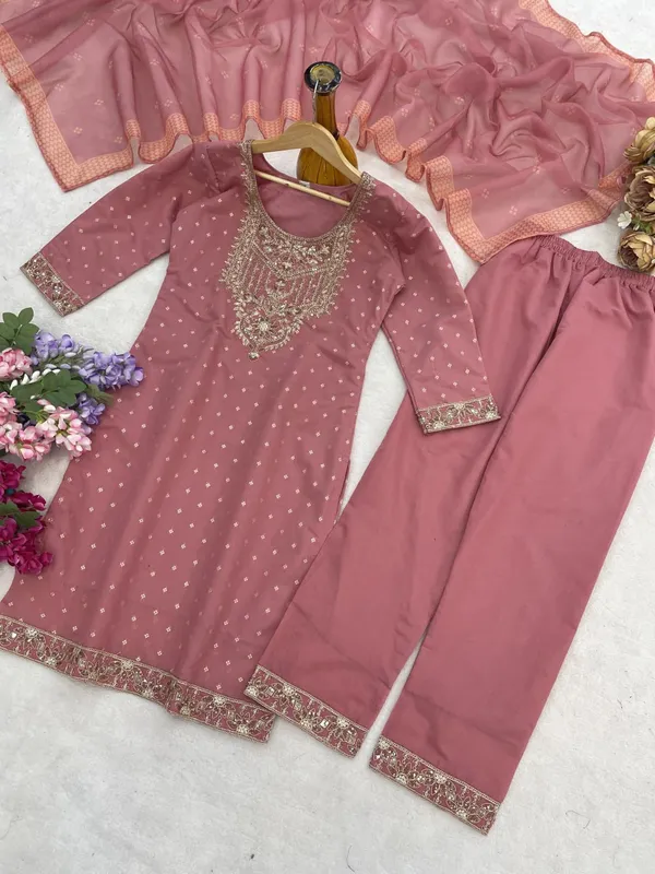 Pink_Embroidered_Chanderi_Cotton_Salwar_Suit_Set_with_Dupatta