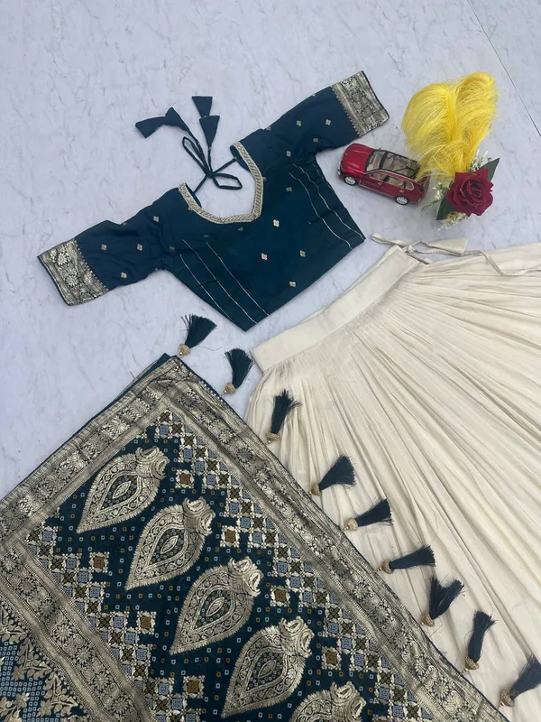 Designer_Banarasi_Silk_Lehenga_Choli_Set_with_Embroidered_Blouse_and_Dupatta