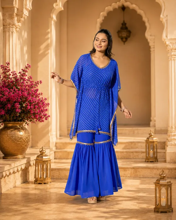 RichOra_Sapphire_Glow_Kaftan_Sharara_Set