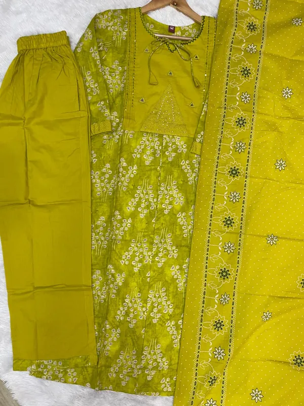 Lime_Green_Embroidered_Cotton_Suit_Set_with_Sequin_and_Mirror_Work